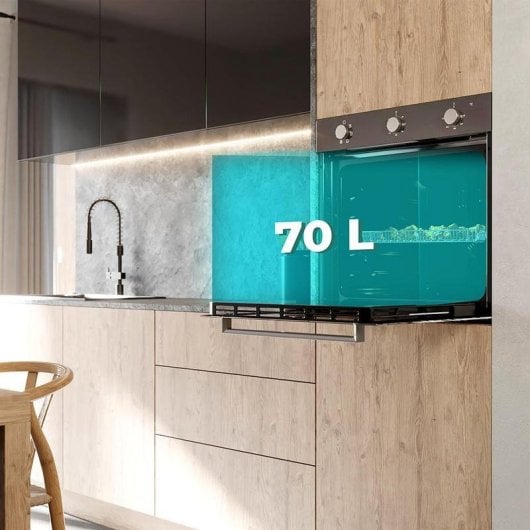 Horno elettrico Cecotec Bolero Hexa M236000 70 l Nero con assistenza vapore