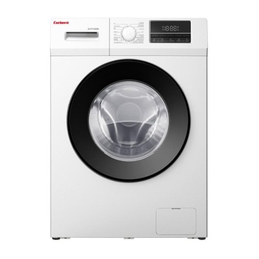Lavadora Corbero CLT712VIN Carga Frontal 7 kg 1200 rpm Clase C Blanca Motor Inverter