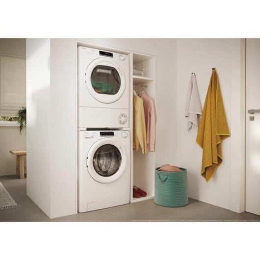 Secadora de bomba de calor Candy CRO EH10N2TE-S 10 kg Clase D Wi-Fi Easy Case Super Easy Iron