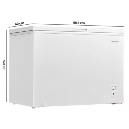 Congelador Infiniton FC258D4BW1 249L Silent Design Fast Freezing LED Blanco