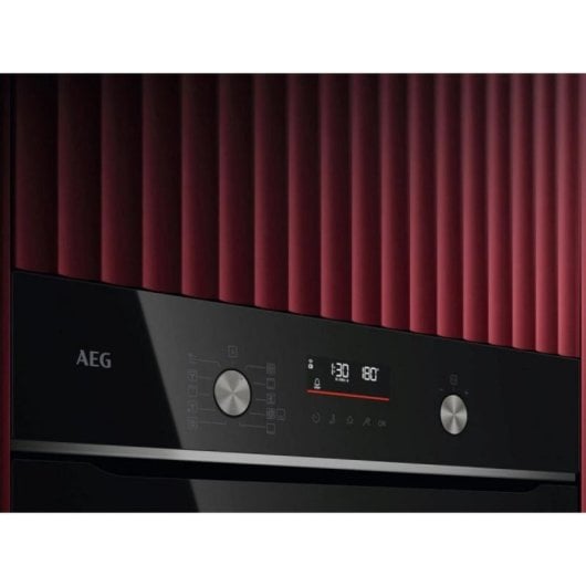 Horno eléctrico AEG GS6PB51FAB 71 litros Negro con sonda térmica y limpieza pirolítica