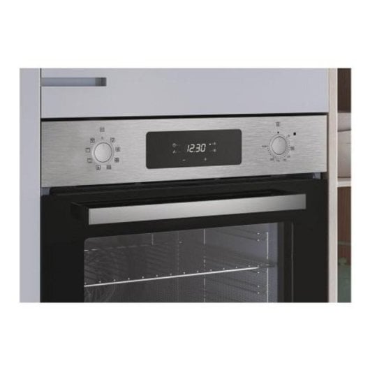 Forno multifunções elétrico Grundig GEBD11300BMP 72L Inox pirolítico porta fria vapor