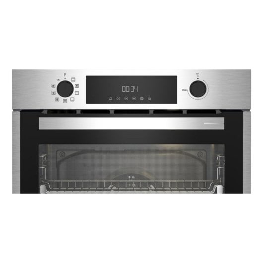 Horno eléctrico Grundig GEBM11301XMP 72 L Inox con limpieza pirolítica y puerta fría