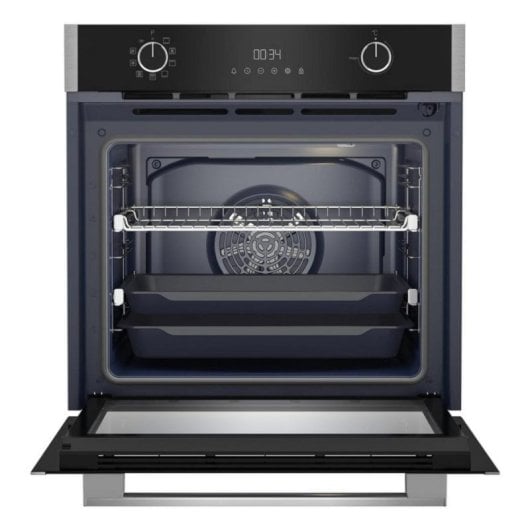 Horno eléctrico Grundig GEBM11301XMP 72 L Inox con limpieza pirolítica y puerta fría
