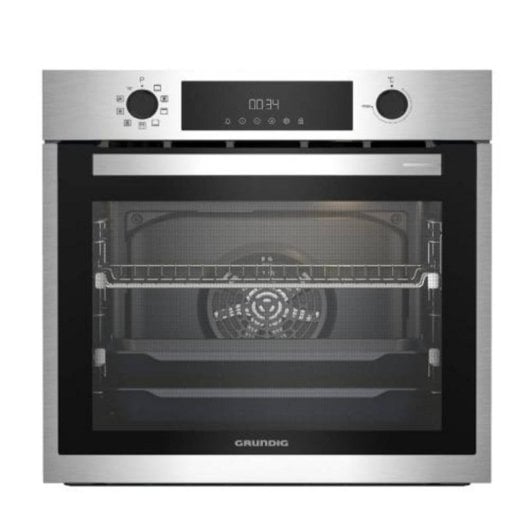 Horno eléctrico Grundig GEBM11301XMP 72 L Inox con limpieza pirolítica y puerta fría