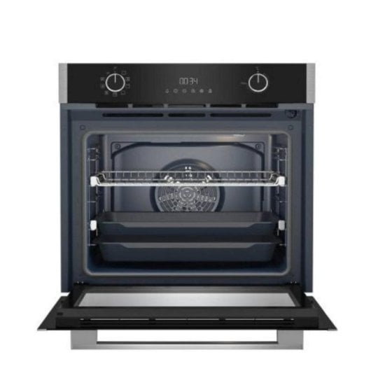 Horno eléctrico Grundig GEBM11301XMP 72 L Inox con limpieza pirolítica y puerta fría