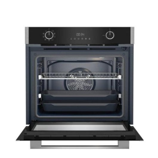 Horno eléctrico Grundig GEBM11301XMP 72 L Inox con limpieza pirolítica y puerta fría