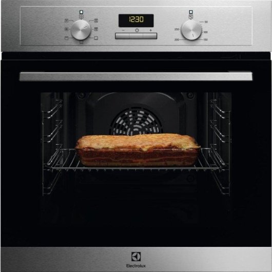 Forno Multifunções Electrolux EOH3H00BX Hidrolítico 65L 60cm A Grill Inox Antidedadas