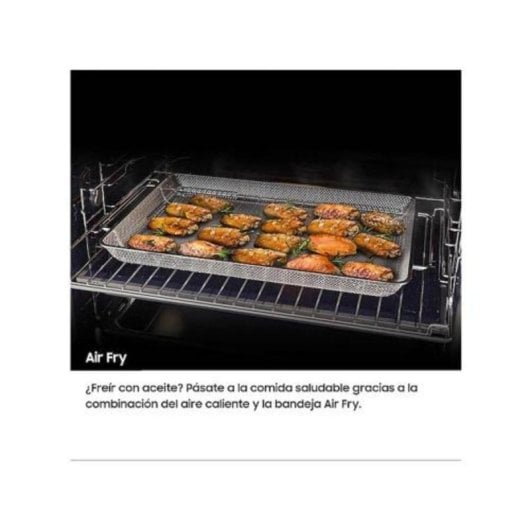 Horno eléctrico Samsung NV7B6795JAK/U1 76 litros negro Dual Cook Flex y Air Fry