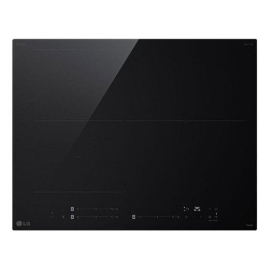 Placa de Indução LG CI5Z2420BN Integrável 3 Zonas 7400 W Vidro Temperado Wi-Fi ThinQ