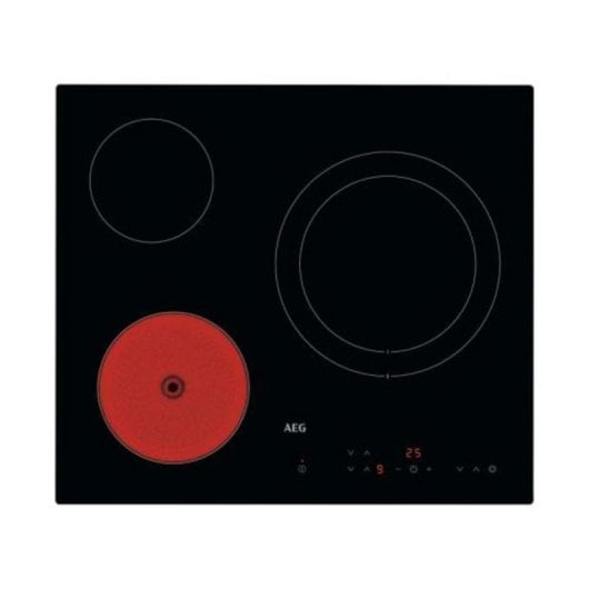 Piastra a induzione AEG TN63IP00FB 3 zone 60 cm PowerBoost Touch Control Nero