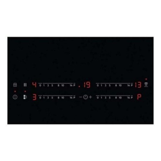 Plaque induction AEG TN63IP0BFB 3 zones 60cm PowerBoost Hob2Hood biselee noire