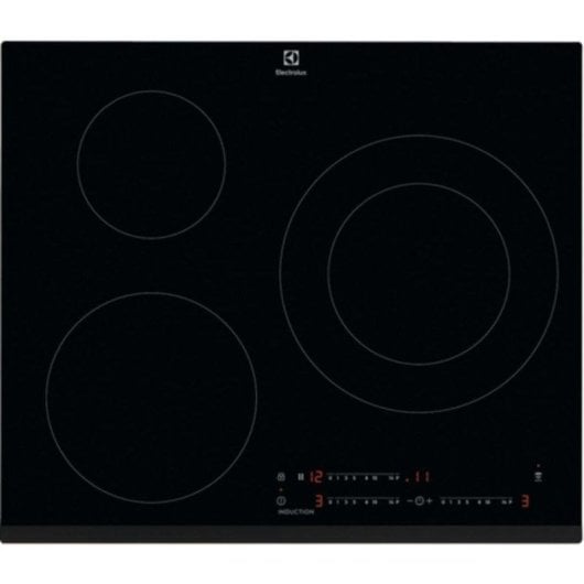 Piastra a induzione Electrolux EIT60342 3 zone 60 cm PowerBoost Touch Nero