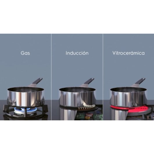 Placa de inducción Electrolux LIT60336CK 3 zonas 60 cm Touch PowerBoost Hob2Hoodz