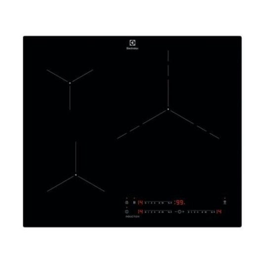 Plaque induction Electrolux LIT6340CK 3 zones contrôle tactile PowerBoost 59,5 cm noir