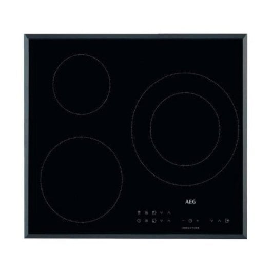 Placa de inducción AEG IKS6330DFB 3 zonas Touch PowerBoost Hob2Hood 60 cm Negro