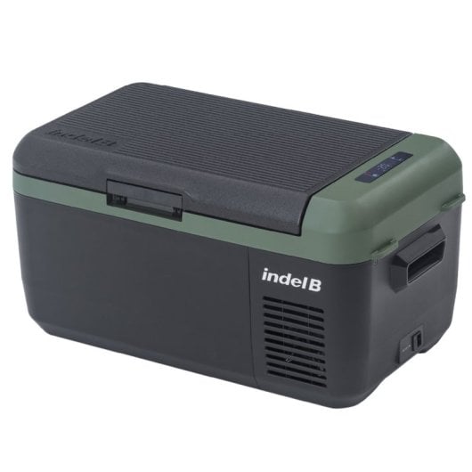 Itb32 – Nevera Portátil De 32 Litros, 12/24?vcc, 60?w, Gris/verde, Robusta, Camper, Van