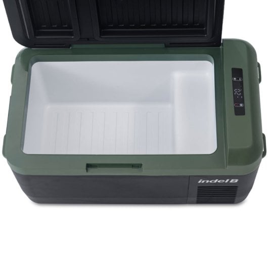 Itb32 – Nevera Portátil De 32 Litros, 12/24?vcc, 60?w, Gris/verde, Robusta, Camper, Van