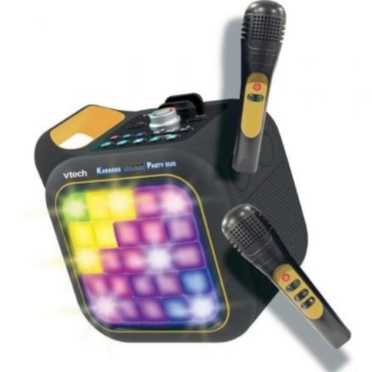 Altavoces VTech Karaoke Portátil Bluetooth 40W con 2 micrófonos inalámbricos con efectos de voz