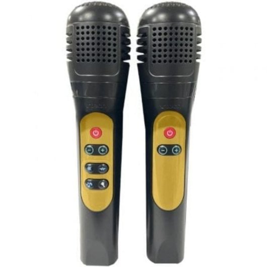 Altavoces VTech Karaoke Portátil Bluetooth 40W con 2 micrófonos inalámbricos con efectos de voz