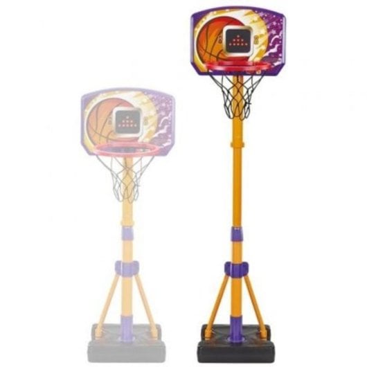 Canasta de baloncesto VTech Inner Basket electrónica ajustable con pantalla y modos de juego