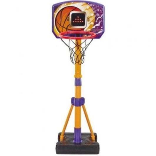 Canasta de baloncesto VTech Inner Basket electrónica ajustable con pantalla y modos de juego