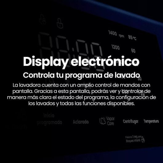 Infiniton WM-H61ABY Lavadora de Carga Frontal 6kg 1200RPM A Blanca