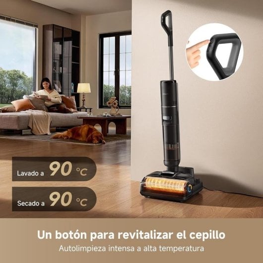 Aspiradora Escoba Dreame H15S 0,021KW Sin Cable Control App Plata