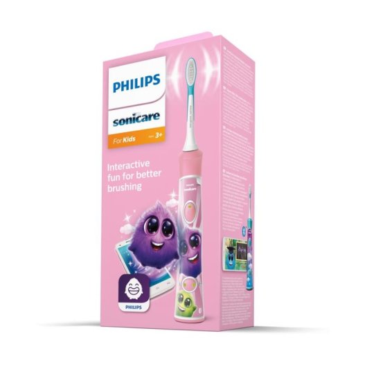 kinderzahnbürste Schallzahnbürste Philips Sonicare For Kids HX6352/42 2 Modi Bluetooth Timer