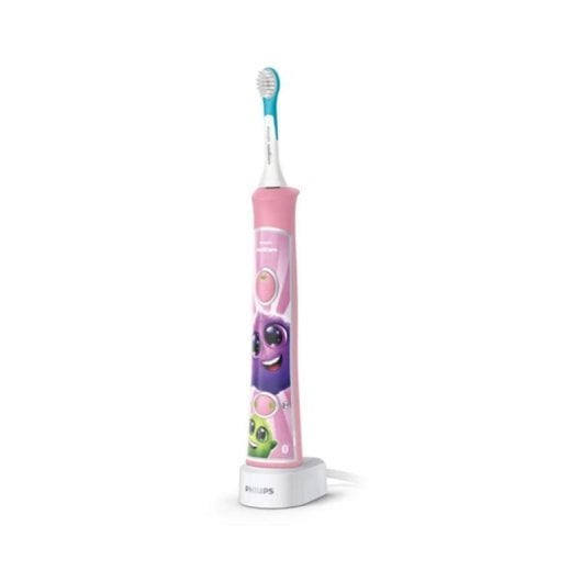 Cepillo de Dientes Eléctrico Philips Sonicare For Kids HX6352/42 Rosa 62000 Movimientos Personalizable