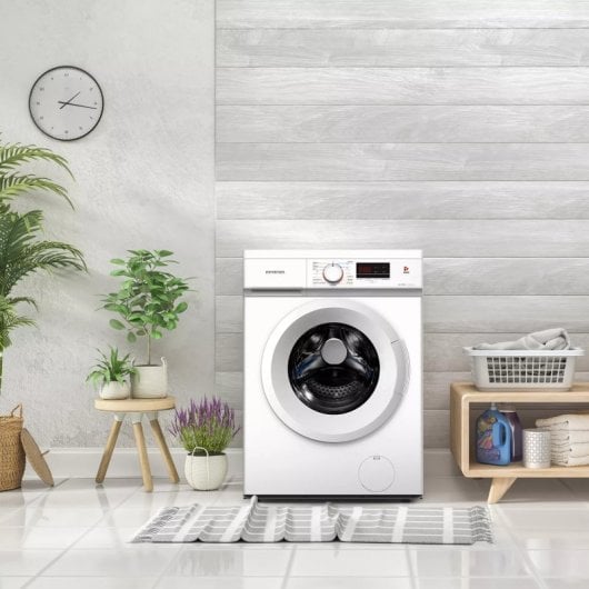 Máquina de Lavar Roupa Infiniton WM-D61DBF 6 kg 1000 rpm Classe D Branco Slim