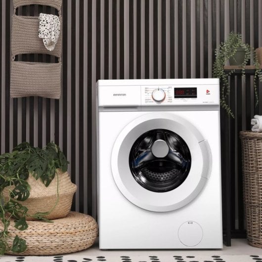 Máquina de Lavar Roupa Infiniton WM-D61DBF 6 kg 1000 rpm Classe D Branco Slim