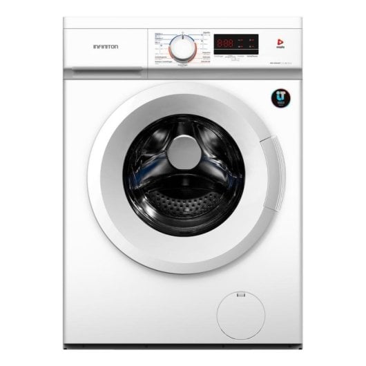Máquina de Lavar Roupa Infiniton WM-D84AWT 8 kg 1400 rpm A Branco Display LED