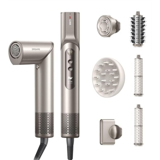 Sèche-cheveux Dreame Dazzle 110000 RPM Or Fonction Ionique Écran LCD