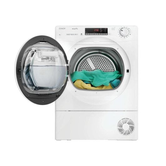 Secadora de condensación Candy CRO EH8N2TE-S 8 kg Clase D con bomba de calor y WiFi