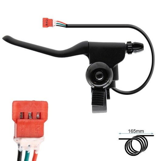 Manete de travão esquerda F10mobility Zwheel E9t Manete de travão