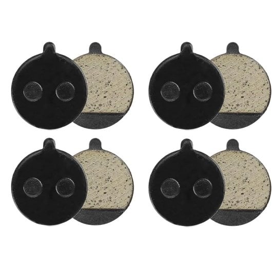 Conjunto de 8 pastilhas de travão para a scooter elétrica Bongo Z+ Plus On Road. Substituição