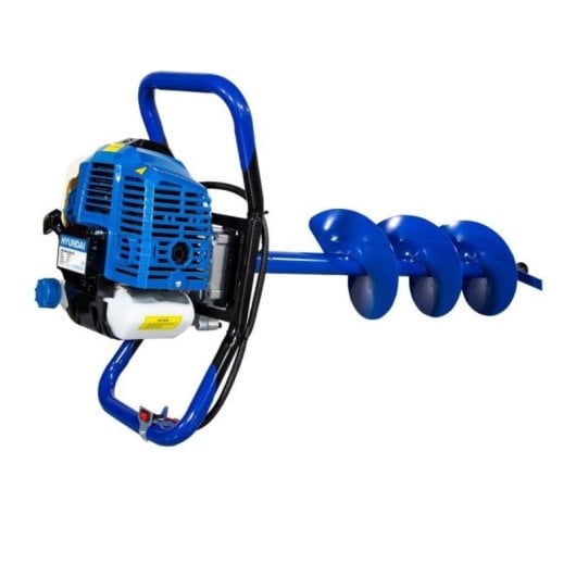 Ahoyador Hyundai HYEA5080 motor 2 tiempos con brocas 100 150 200 mm EUII