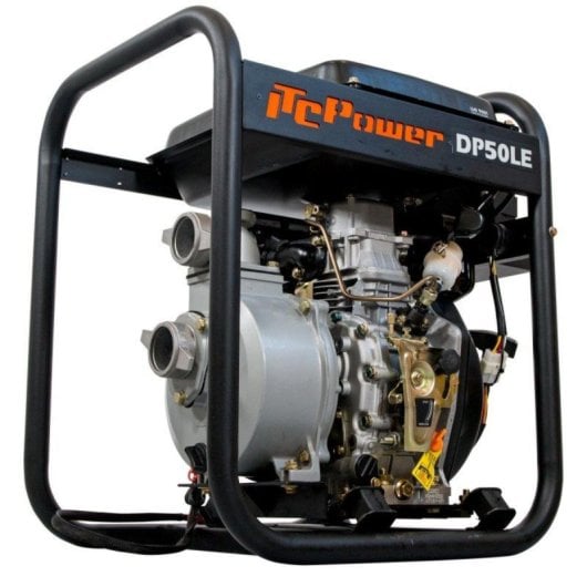 Motopompe Diesel Itcpower Dp50le 4T aluminium compact autonomie élevée