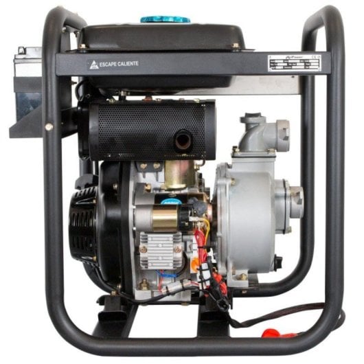 Motopompe Diesel Itcpower Dp50le 4T aluminium compact autonomie élevée
