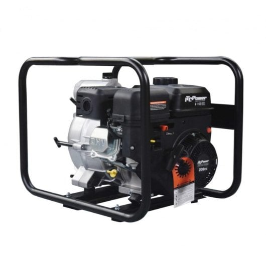 Motopompe ITCPOWER Gtp80 essence structure compacte OHV chassis 32 mm
