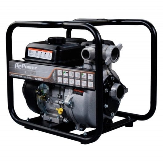 Motopompe ITCPOWER Gph50 essence haute pression structure légère