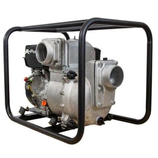 Motopompe ITCPower Gtp100x essence 4 temps corps aluminium alarme huile