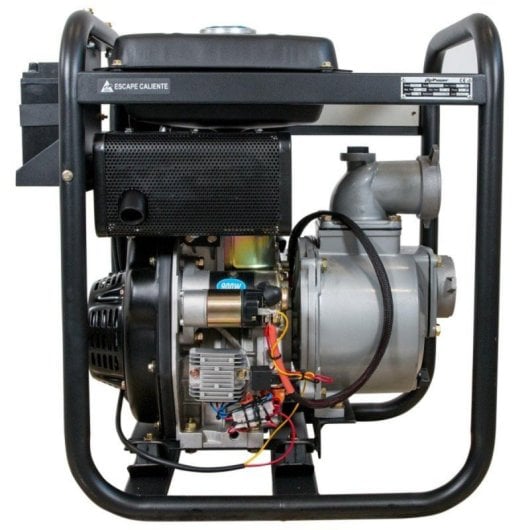 Motopompe Diesel ITCPower Dp80le réservoir grande capacité aluminium léger