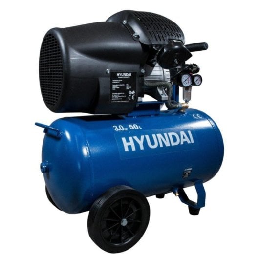 Compresor Hyundai HYAC50-31V 50 L 3 HP 356 L/min Monofásico Bajo Ruido