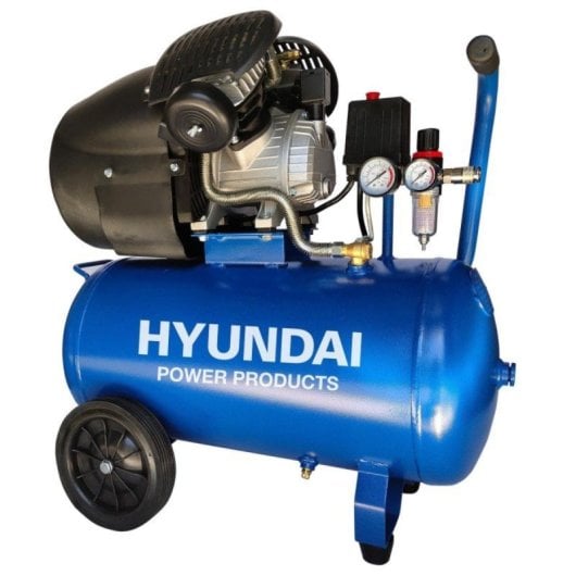 Compresor Hyundai HYAC50-31V 50 L 3 HP 356 L/min Monofásico Bajo Ruido