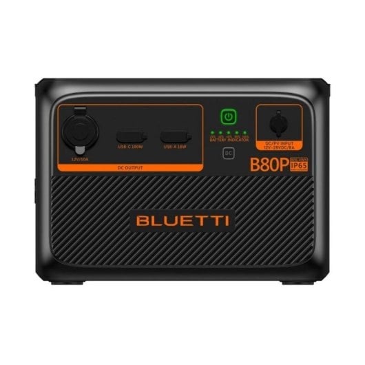 Bateria Bluetti B80P Fosfato de Ferro-Lítio 806 Wh IP65 Portátil Power Bank