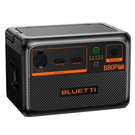 Bateria Bluetti B80P Fosfato de Ferro-Lítio 806 Wh IP65 Portátil Power Bank