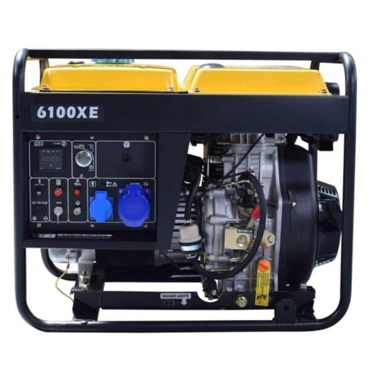 Gerador Diesel Itcpower NT-6100XE Monofásico 5,3kW arranque fácil proteção ATS