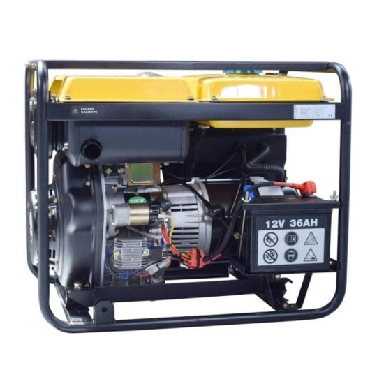 Gerador Diesel Itcpower NT-6100XE Monofásico 5,3kW arranque fácil proteção ATS